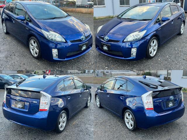 プリウス Sツーリングセレクション 1年保証付/純正ナビ/TV視聴/LEDヘッドライト/フォグランプ/ETC/CD・DVD再生/オートライト/電格ミラー/スマートキー/パワーウィンドウ/衝突安全ボディ/盗難防止システム(4枚目)