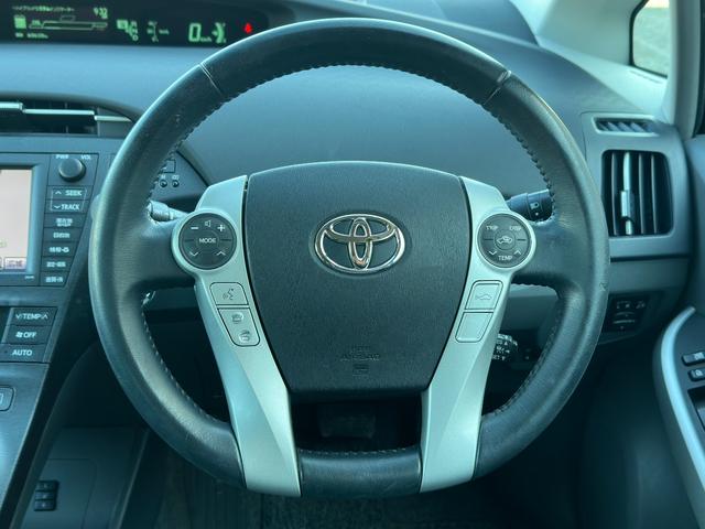 プリウス Gツーリングセレクションレザーパッケージ 1年保証付き/純正ナビ/革/シートヒーター/禁煙車/HUD/LEDヘッドライト/フォグ/ETC/Bカメラ/BT再生/クルコン/フルセグTV/CD・DVD/オートライト/ステアリングスイッチ/電格ミラー(25枚目)