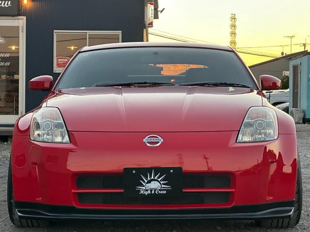 フェアレディＺ バージョンＳ　６ＭＴ／フルスケールメーター交換／ＮＩＳＭＯバンパー／ＮＩＳＭＯウイング／ＮＩＳＭＯ軽量フラホ／トラスト車高調／純ＯＰＭＯＭＯステ／ステンレスマフラー／Ｚ３４ホイール／ＢＯＳＥサウンド／ブレンボ（5枚目）