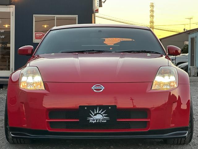 フェアレディＺ バージョンＳ　６ＭＴ／フルスケールメーター交換／ＮＩＳＭＯバンパー／ＮＩＳＭＯウイング／ＮＩＳＭＯ軽量フラホ／トラスト車高調／純ＯＰＭＯＭＯステ／ステンレスマフラー／Ｚ３４ホイール／ＢＯＳＥサウンド／ブレンボ（6枚目）