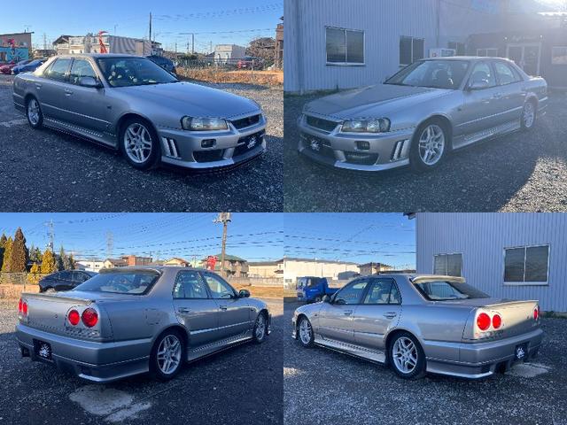 スカイライン 25GTターボ RB25ターボ/純正5速MT/純正OPアルティアバンパー/前置きIC/車高調/アルミラジエター/ブリッツエアクリ/ニスモリアバンパー/ユーラスリップ/JICマフラー/ターボタイマー(3枚目)