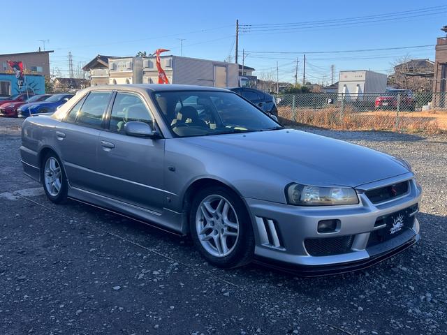 スカイライン 25GTターボ RB25ターボ/純正5速MT/純正OPアルティアバンパー/前置きIC/車高調/アルミラジエター/ブリッツエアクリ/ニスモリアバンパー/ユーラスリップ/JICマフラー/ターボタイマー(7枚目)