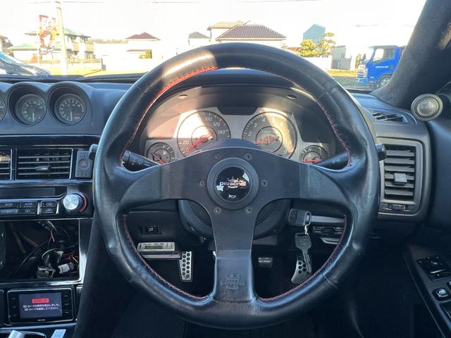 スカイライン 25GTターボ RB25ターボ/純正5速MT/純正OPアルティアバンパー/前置きIC/車高調/アルミラジエター/ブリッツエアクリ/ニスモリアバンパー/ユーラスリップ/JICマフラー/ターボタイマー(39枚目)