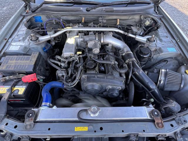 スカイライン 25GTターボ RB25ターボ/純正5速MT/純正OPアルティアバンパー/前置きIC/車高調/アルミラジエター/ブリッツエアクリ/ニスモリアバンパー/ユーラスリップ/JICマフラー/ターボタイマー(45枚目)