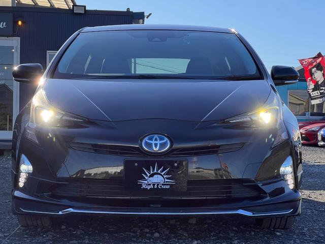 プリウス Ｓツーリングセレクション　１年保証付／モデリスタエアロ／アルパイン９型ナビ／革シート／セーフティセンス／レークル／フルセグＴＶ／Ｂｌｕｅｔｏｏｔｈ再生／バックカメラ／サブウーファー／ＥＴＣ／ドラレコ／レーダー探知機（7枚目）