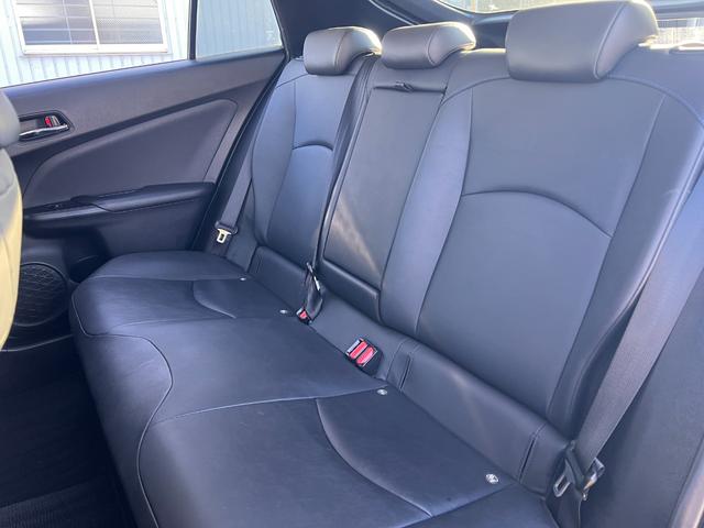 プリウス Ｓツーリングセレクション　１年保証付／モデリスタエアロ／アルパイン９型ナビ／革シート／セーフティセンス／レークル／フルセグＴＶ／Ｂｌｕｅｔｏｏｔｈ再生／バックカメラ／サブウーファー／ＥＴＣ／ドラレコ／レーダー探知機（35枚目）