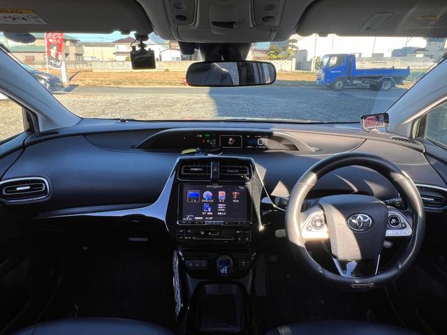 プリウス Ｓツーリングセレクション　１年保証付／モデリスタエアロ／アルパイン９型ナビ／革シート／セーフティセンス／レークル／フルセグＴＶ／Ｂｌｕｅｔｏｏｔｈ再生／バックカメラ／サブウーファー／ＥＴＣ／ドラレコ／レーダー探知機（41枚目）