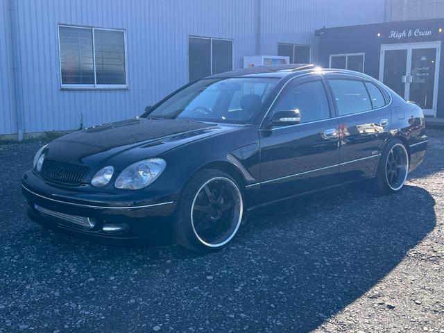 アリスト Ｖ３００ベルテックスエディション　サンルーフ／３２６車高調／トラスト前置きＩＣ／ＡＴＳ製ＬＳＤ／トムスＥＣＵ／ＢＬＩＴＺブーコン／ＨＫＳマフラー／スロットルコンバー／ＦＲＰボンネット／社外エアロ／インテンシブハンク１９ＡＷ／ＥＴＣ（13枚目）