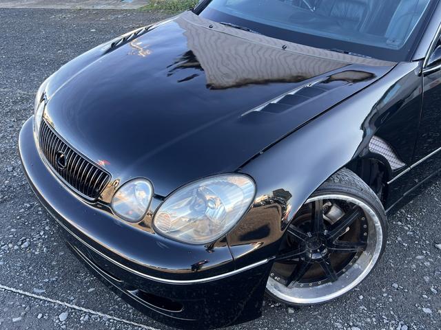 アリスト Ｖ３００ベルテックスエディション　サンルーフ／３２６車高調／トラスト前置きＩＣ／ＡＴＳ製ＬＳＤ／トムスＥＣＵ／ＢＬＩＴＺブーコン／ＨＫＳマフラー／スロットルコンバー／ＦＲＰボンネット／社外エアロ／インテンシブハンク１９ＡＷ／ＥＴＣ（16枚目）