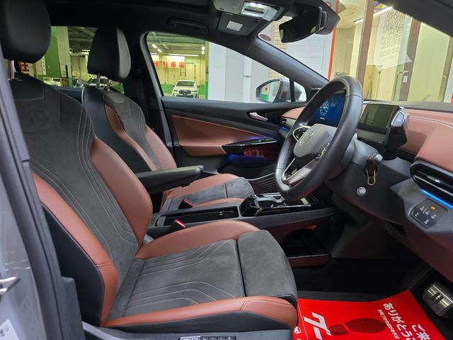 ID.4 プロ 新車保証継承 記録簿付 スペアキー付 CarPlay ドライブレコーダー ETC 360度カメラ アダプティブコントロール パノラマガラスルーフ オートライト アルミホイール シートヒーター CVT(57枚目)