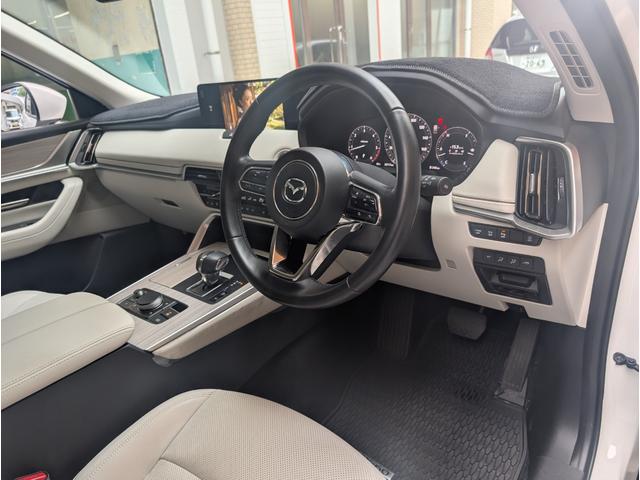 CX-60 XD エクスクルーシブモード 4WD 新車保証継承 記録簿付 スペアキー付 ETC 全周囲カメラ クリアランスソナー オートクルーズコントロール レーンアシスト 衝突被害軽減システム サンルーフ TV オートマチックハイビーム(2枚目)