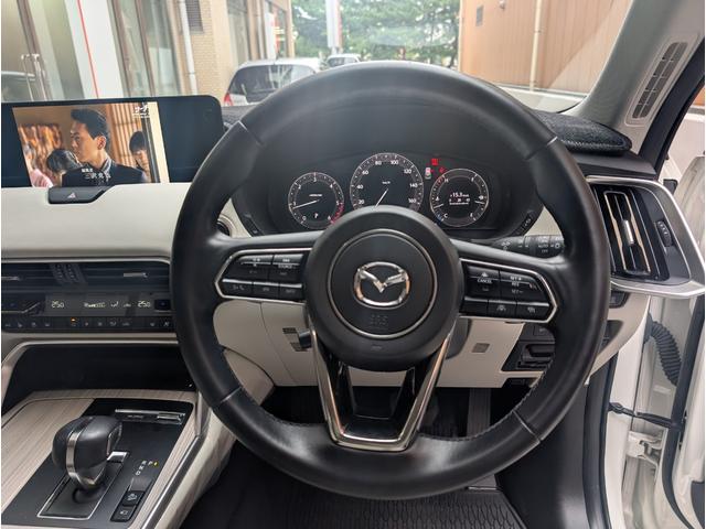 CX-60 XD エクスクルーシブモード 4WD 新車保証継承 記録簿付 スペアキー付 ETC 全周囲カメラ クリアランスソナー オートクルーズコントロール レーンアシスト 衝突被害軽減システム サンルーフ TV オートマチックハイビーム(3枚目)