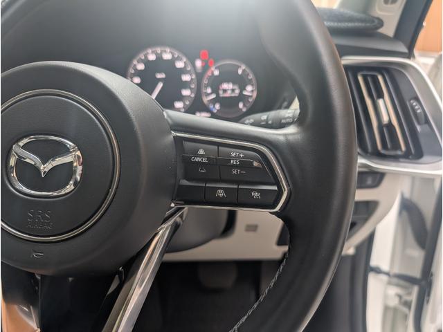 CX-60 XD エクスクルーシブモード 4WD 新車保証継承 記録簿付 スペアキー付 ETC 全周囲カメラ クリアランスソナー オートクルーズコントロール レーンアシスト 衝突被害軽減システム サンルーフ TV オートマチックハイビーム(11枚目)