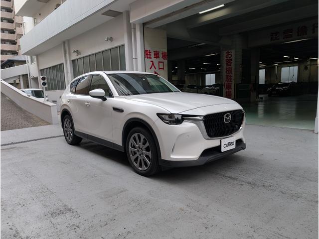 CX-60 XD エクスクルーシブモード 4WD 新車保証継承 記録簿付 スペアキー付 ETC 全周囲カメラ クリアランスソナー オートクルーズコントロール レーンアシスト 衝突被害軽減システム サンルーフ TV オートマチックハイビーム(12枚目)