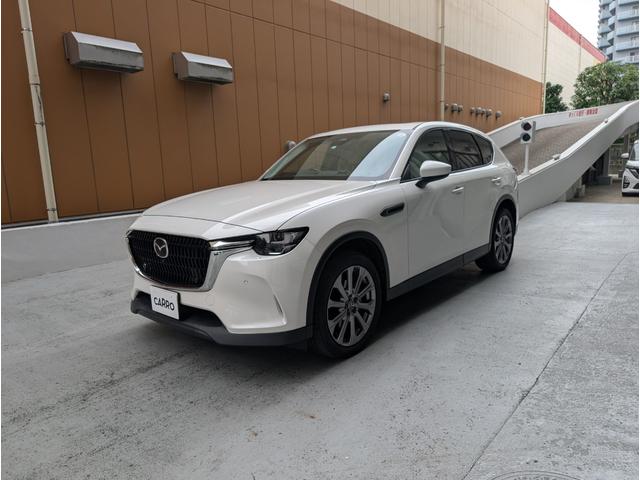 CX-60 XD エクスクルーシブモード 4WD 新車保証継承 記録簿付 スペアキー付 ETC 全周囲カメラ クリアランスソナー オートクルーズコントロール レーンアシスト 衝突被害軽減システム サンルーフ TV オートマチックハイビーム(14枚目)