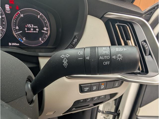 CX-60 XD エクスクルーシブモード 4WD 新車保証継承 記録簿付 スペアキー付 ETC 全周囲カメラ クリアランスソナー オートクルーズコントロール レーンアシスト 衝突被害軽減システム サンルーフ TV オートマチックハイビーム(25枚目)