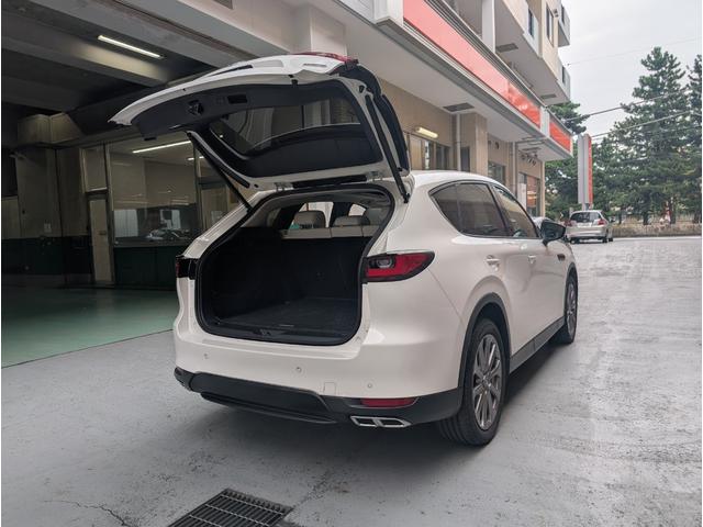 CX-60 XD エクスクルーシブモード 4WD 新車保証継承 記録簿付 スペアキー付 ETC 全周囲カメラ クリアランスソナー オートクルーズコントロール レーンアシスト 衝突被害軽減システム サンルーフ TV オートマチックハイビーム(52枚目)