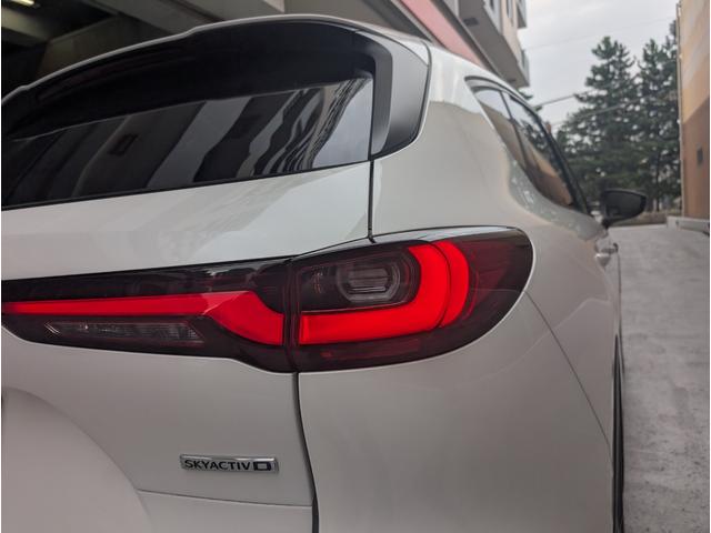 CX-60 XD エクスクルーシブモード 4WD 新車保証継承 記録簿付 スペアキー付 ETC 全周囲カメラ クリアランスソナー オートクルーズコントロール レーンアシスト 衝突被害軽減システム サンルーフ TV オートマチックハイビーム(61枚目)