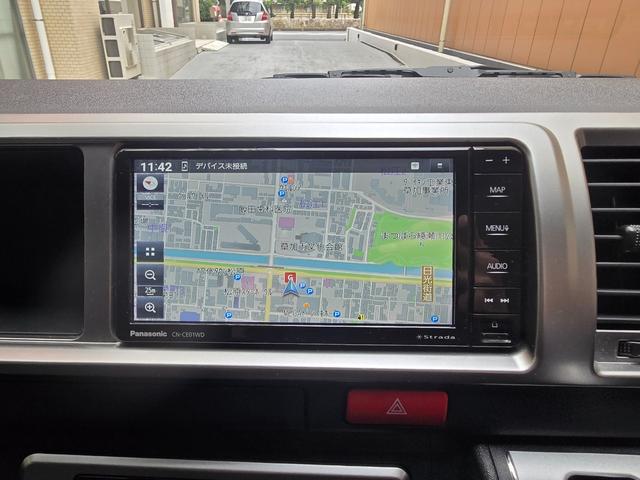 ハイエースワゴン グランドキャビン スーパーロング 令和7年式 10人乗り 片側電動スライドドア 全周囲カメラ スペアキー有 フルセグTV AppleCarPlay ETC 純正ホイール ワンオーナー 新車保証継承 記録簿(4枚目)