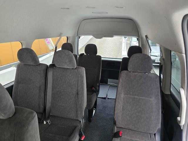 ハイエースワゴン グランドキャビン スーパーロング 令和7年式 10人乗り 片側電動スライドドア 全周囲カメラ スペアキー有 フルセグTV AppleCarPlay ETC 純正ホイール ワンオーナー 新車保証継承 記録簿(31枚目)