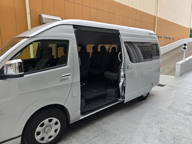 ハイエースワゴン グランドキャビン スーパーロング 令和7年式 10人乗り 片側電動スライドドア 全周囲カメラ スペアキー有 フルセグTV AppleCarPlay ETC 純正ホイール ワンオーナー 新車保証継承 記録簿(39枚目)