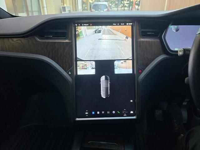 モデルＸ ロングレンジ　ＥＴＣ　バックカメラ　サイドカメラ　オートクルーズコントロール　パワーシート　サンルーフ　ナビ　電動リアゲート　アルミホイール　電動格納ミラー　ＣＶＴ　エアコン　パワーステアリング（7枚目）