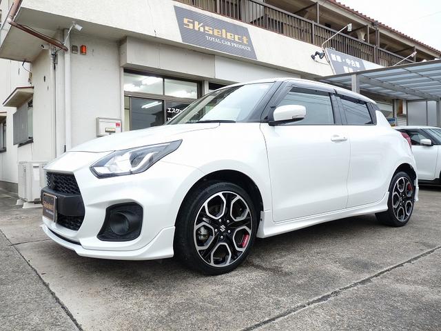 スイフトスポーツ ベースグレード　１オーナー車　純正６速ＭＴ純正オプションフルエアロ　パイオニアナビフルセグＴＶ　ＢＴ接続　ＥＴＣ　ドライブレコーダー　キーレス　スマートキー　ＬＥＤライト　シートヒーター　取説　保証書　スペアキー（2枚目）