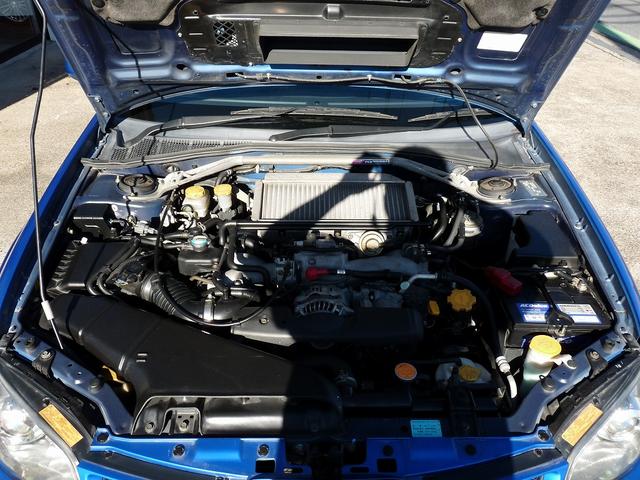 インプレッサ WRX WR-リミテッド 2005 純正5速MT/F型/鷹目/限定車/92159KM時タイミングベルトWP交換済み/アドバンレーシングRCII17インチアルミホイール/キーレス/HIDヘッドライト/リアウイング/ETC/取説/保証書(63枚目)