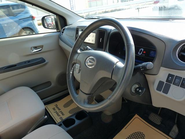 ミライース G タイミングチェーン/アイドリングストップ/エアバック/盗難防止/キーレス/ETC/オートエアコン/パワステ/衝突安全ボディ/ABS/前後パワーウインドウ/取説/記録簿/14インチAW/24年製タイヤ(11枚目)