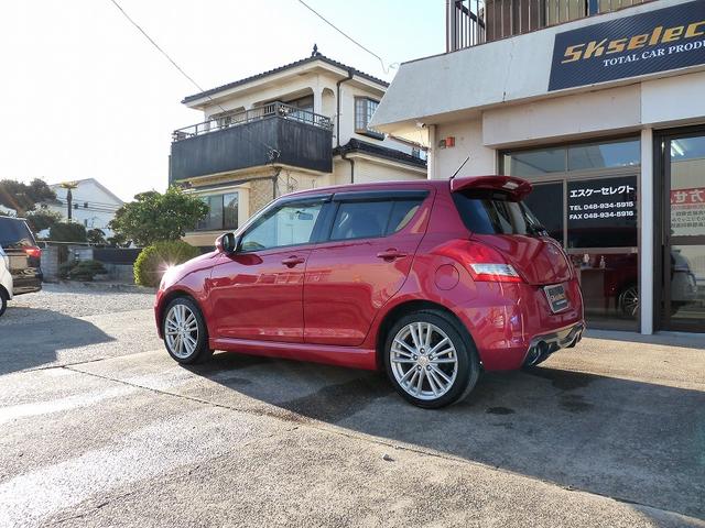 スイフトスポーツ ベースグレード　１オーナー車　９インチナビディスプレイオーディオ／ＢＴ接続ＯＫ／バックカメラ／ＥＴＣ／禁煙車／クルーズコントロール／キーレス／パドルシフト／スズキディーラーメンテナンス記録あり／取説／／スペアキー（6枚目）