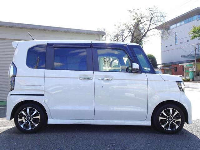Ｎ－ＢＯＸカスタム Ｇ・Ｌホンダセンシング　前後誤発進抑制　Ｉストップ　バックカメラ付き　ＷＳＲＳ　横滑り　盗難警報装置　フルフラットシート　ＬＤＡ　ＬＥＤランプ　インテリジェントキー　クルーズコントロール　前席シートヒーター　ＥＴＣ　ＰＳ（8枚目）