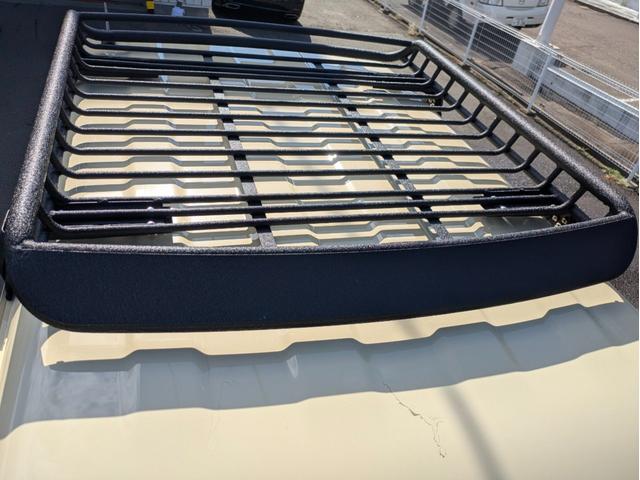 ジムニー XL 12ヶ月走行無制限保証 ルーフキャリア 社外17インチホイール 新品マッドタイヤ ナビ ETC(17枚目)