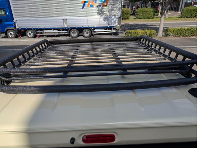 ジムニー XL 12ヶ月走行無制限保証 ルーフキャリア 社外17インチホイール 新品マッドタイヤ ナビ ETC(18枚目)