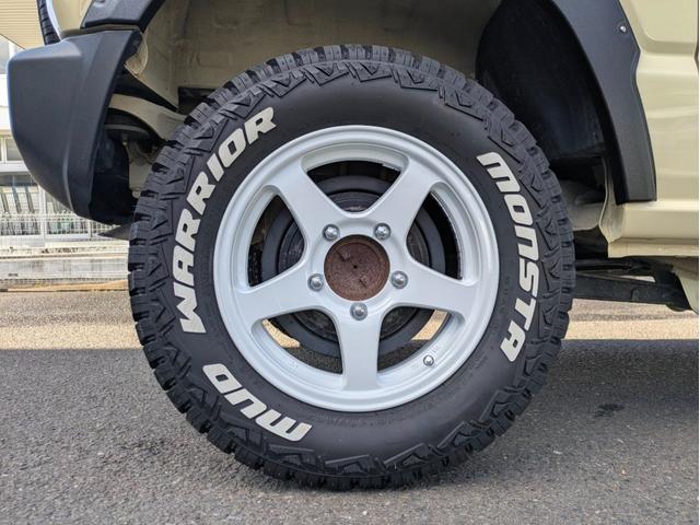 ジムニー XL 12ヶ月走行無制限保証 ルーフキャリア 社外17インチホイール 新品マッドタイヤ ナビ ETC(53枚目)