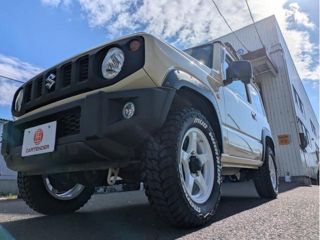 ジムニー XL 12ヶ月走行無制限保証 ルーフキャリア 社外17インチホイール 新品マッドタイヤ ナビ ETC(58枚目)