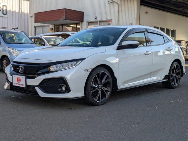 シビック ハッチバック ホンダセンシング 12ヶ月走行無制限保証 6速MT Bluetooth接続対応ナビ ETC ホンダセンシング アダクティブクルーズコントロール(ACC) 純正18インチホイール(8枚目)