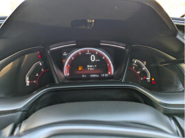 シビック ハッチバック ホンダセンシング 12ヶ月走行無制限保証 6速MT Bluetooth接続対応ナビ ETC ホンダセンシング アダクティブクルーズコントロール(ACC) 純正18インチホイール(27枚目)