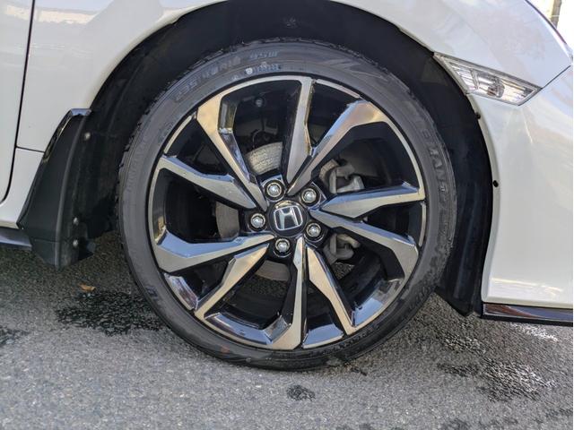 シビック ハッチバック ホンダセンシング 12ヶ月走行無制限保証 6速MT Bluetooth接続対応ナビ ETC ホンダセンシング アダクティブクルーズコントロール(ACC) 純正18インチホイール(55枚目)