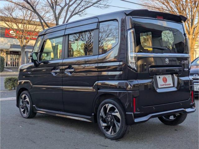 スペーシアカスタム ハイブリッドXSターボ 12ヶ月走行無制限CARTENDER保証 両側電動スライドドア LED シートヒーター ハンドルヒーター ドライブレコーダー ETC セーフティサポート 衝突軽減ブレーキ 全周囲カメラ 9インチナビ(17枚目)