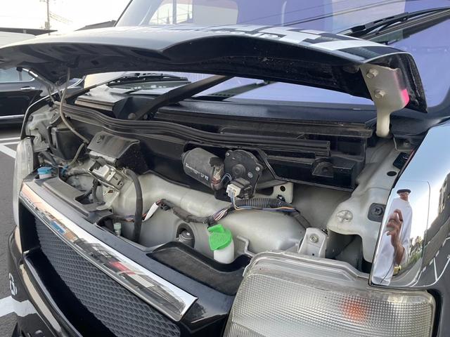 キャリイトラック ＫＣ　新品タイヤ　ローダウン　フルエアロ　社外ナビ　ヤンキーホン　アルミボックス　ステアリングナルディー　ＭＯＭＯシフト　内装張替え済み　ドラレコ　バックカメラ　ミュージックサーバー　ステッカー付（78枚目）