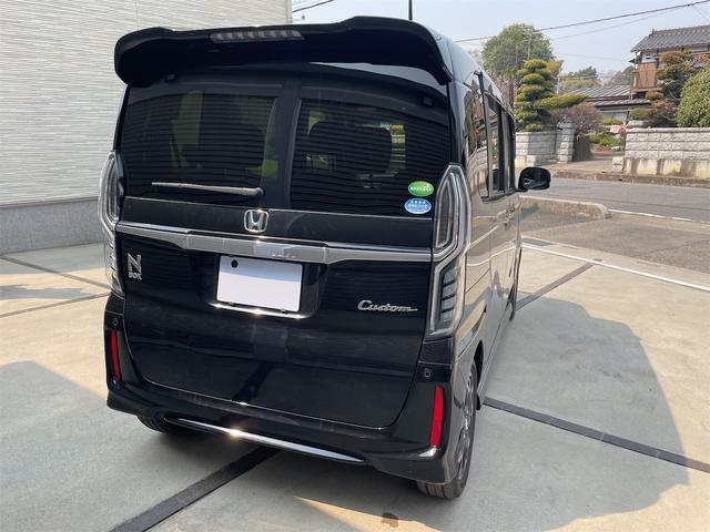 Ｎ－ＢＯＸカスタム Ｇ・Ｌターボホンダセンシング　純正８インチナビＶＸＵ－１８５ＮＢＩ　バックカメラ　ＥＴＣ　両側スライドドア　パドルシフト　ＬＥＤヘッドランプ　フォグ　１５インチアルミ　ハーフレザー　スマートキー×２　ドライブレコーダー前後（8枚目）