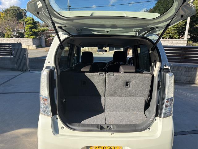 ワゴンＲ ２０周年記念車　スマートキー　プッシュスタート　ＨＩＤヘッドライト　純正１４インチアルミ　シートヒーター　アイドリングストップ　レーダーブレーキ　ＨＤＤナビ　Ｂｌｕｅｔｏｏｔｈ　地デジＴＶ　ＥＴＣ（18枚目）