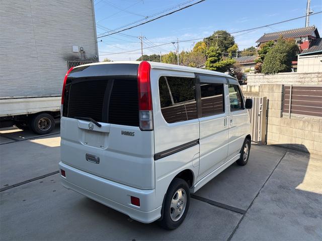 バモス M 両側スライドドア キーレスエントリー 3AT ABS ドラレコ ETC メモリーナビ ワンセグ 12インチアルミ LEDヘッドライト球(8枚目)