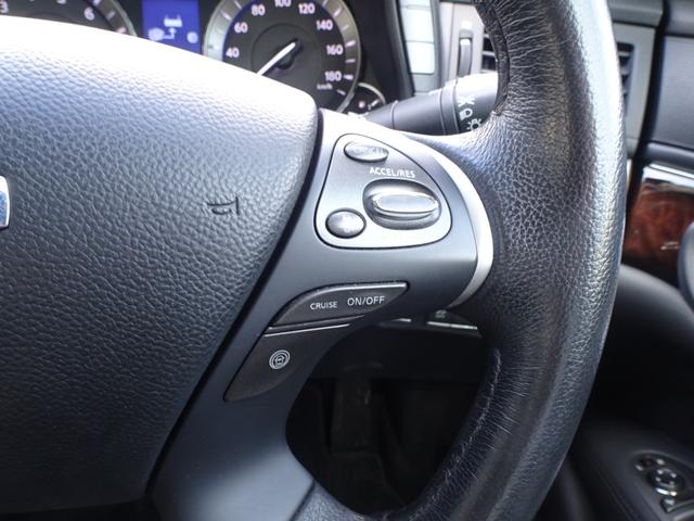 フーガハイブリッド ベースグレード　走行１．５万ｋｍ　エアロＰＫＧ　車高調　ナビ　２カメラ　走ＴＶ　ＥＴＣ　ブレーキアシスト　レーダークルーズ　車線逸脱防止支援　１８ＡＷ　ＨＩＤ　ＦＯＧ　Ａワイパー　半革　パワーオットマン　電動テレスコ（15枚目）
