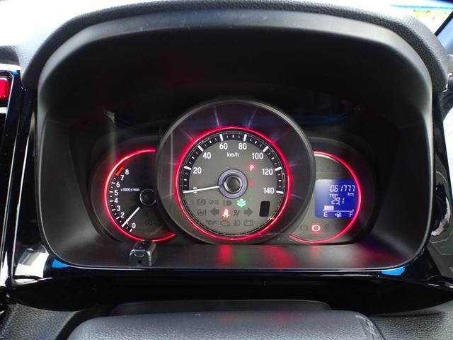 Ｎ－ＷＧＮカスタム Ｇ　ターボＳＳ２トーンカラースタイルパッケージ　８インチナビ　Ｂカメ　走ＴＶ　ＥＴＣ　ドラレコ　Ｒイルミピラー　Ｆグリルイルミ　Ｆビームライト　専用１５ＡＷ　ＨＩＤ　ＬＥＤフォグ　自格ミラー　クルコン　パドルシフト　セキュリティ　リヤフィルム　半革（15枚目）