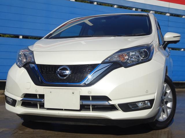 ノート e-パワー メダリスト プレミアムホワイトインテリア 全方位カメラ ナビ 走TV ETC Dレコ Sルームミラー Rクルーズ 15AW LEDライト FOG 前後ソナー オートAC ステアスイイチ ドアバイザー フロアマット(8枚目)