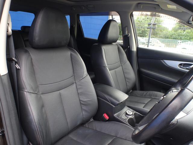 エクストレイル モード・プレミアHVオーテック30thアニバーサリー パノラマルーフ 専用本革シート ナビ Bカメラ フルセグ ETC エンジンスターター ルーフレール Pバックドア ヒートミラー LEDライト FOG デイライト 前シートH 前後ソナー ドアバイザー(24枚目)