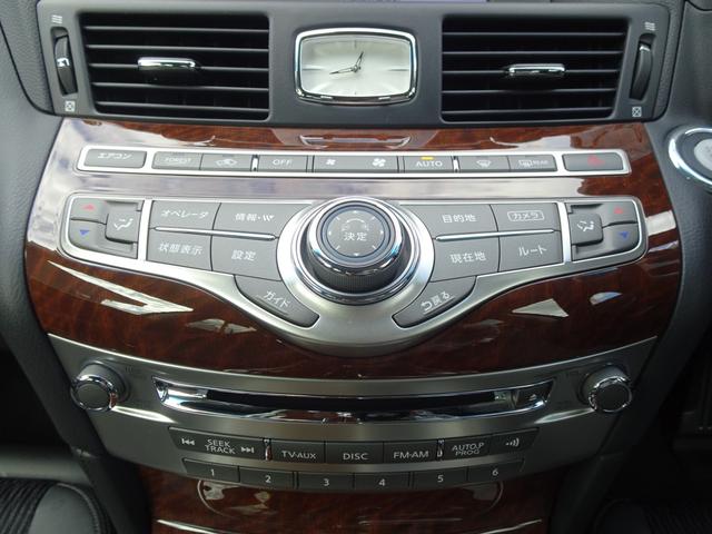 フーガ 370GT タイプS ワンオーナー 専用20AW キャリパー サス 4WAS パドルシフト アルミペダル 前後ソナー Rクルーズ 全方位カメラ ナビ フルセグ ETC 半革 Pオットマン LEDライト LEDフォグ 警報(17枚目)