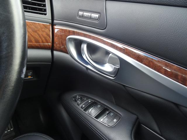 フーガ 370GT タイプS ワンオーナー 専用20AW キャリパー サス 4WAS パドルシフト アルミペダル 前後ソナー Rクルーズ 全方位カメラ ナビ フルセグ ETC 半革 Pオットマン LEDライト LEDフォグ 警報(21枚目)