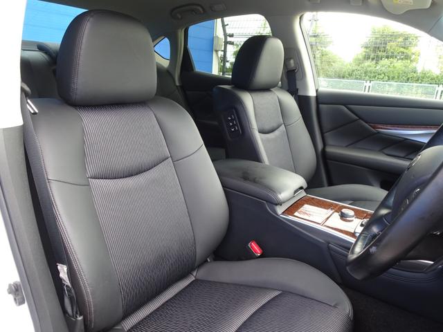 フーガ 370GT タイプS ワンオーナー 専用20AW キャリパー サス 4WAS パドルシフト アルミペダル 前後ソナー Rクルーズ 全方位カメラ ナビ フルセグ ETC 半革 Pオットマン LEDライト LEDフォグ 警報(24枚目)